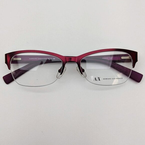 🕶️Armani Exchange AX1016 6050 Eyeglasses 53/17 140 /KAB240🕶️​ - Picture 1 of 6